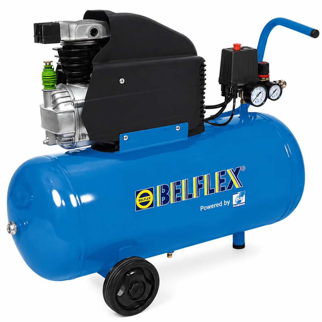 compresor belflex azul